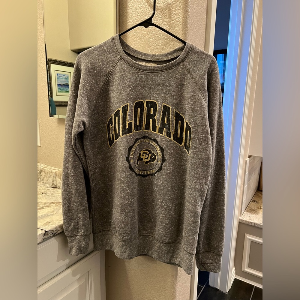 University of Colorado Gray Sweatshirt